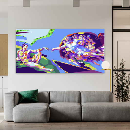 ADAM The Creation Pop Wall Art Print