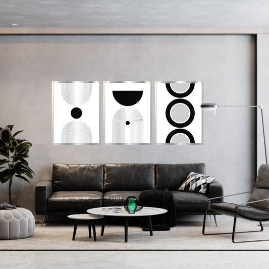 APOLO 3D Modern Design Acrylic Mirror Prints