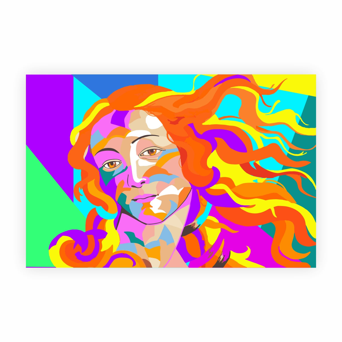 APHRODITE Birth of Venus Pop Modern Wall Art