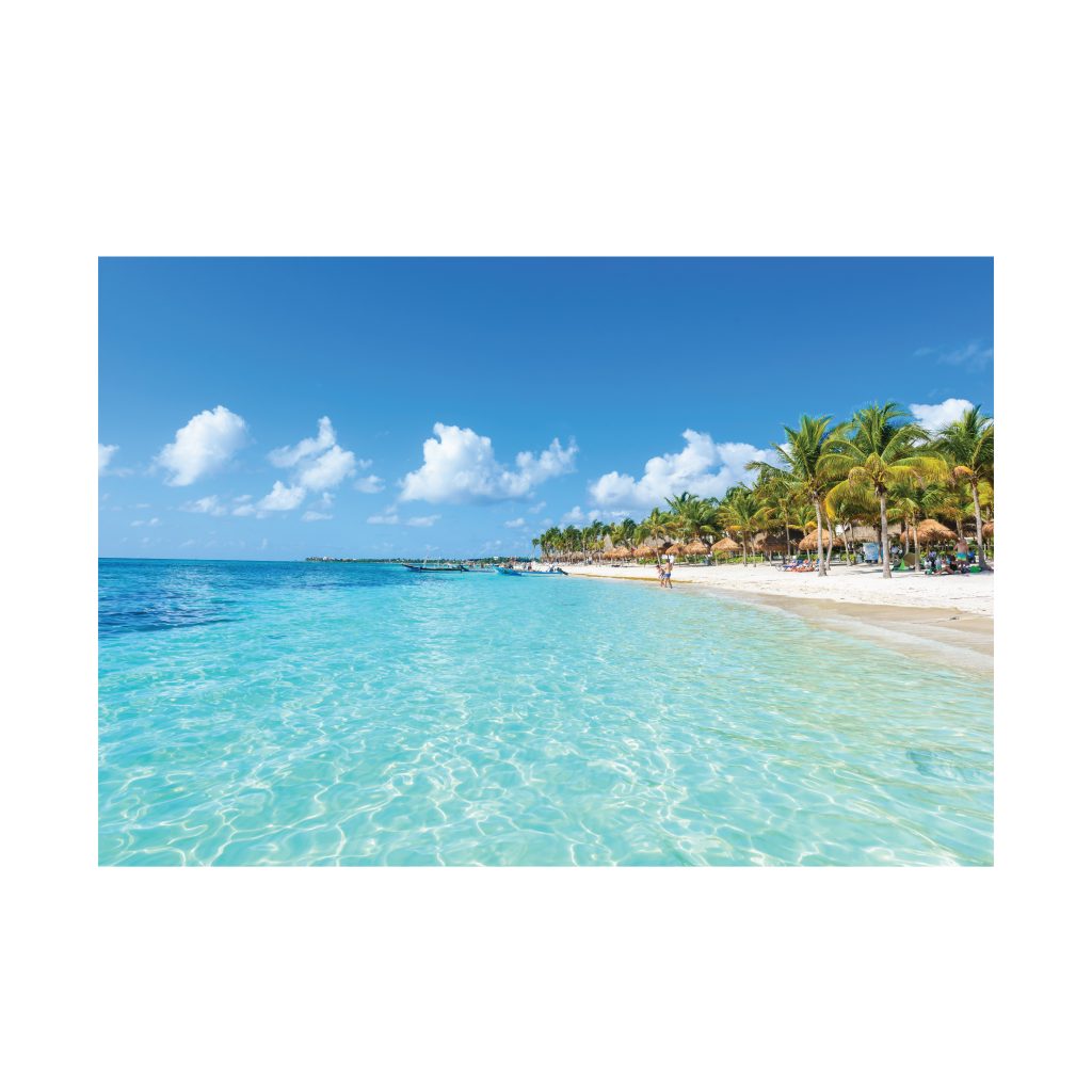 SANDY Tropical Beach Modern Wall Art