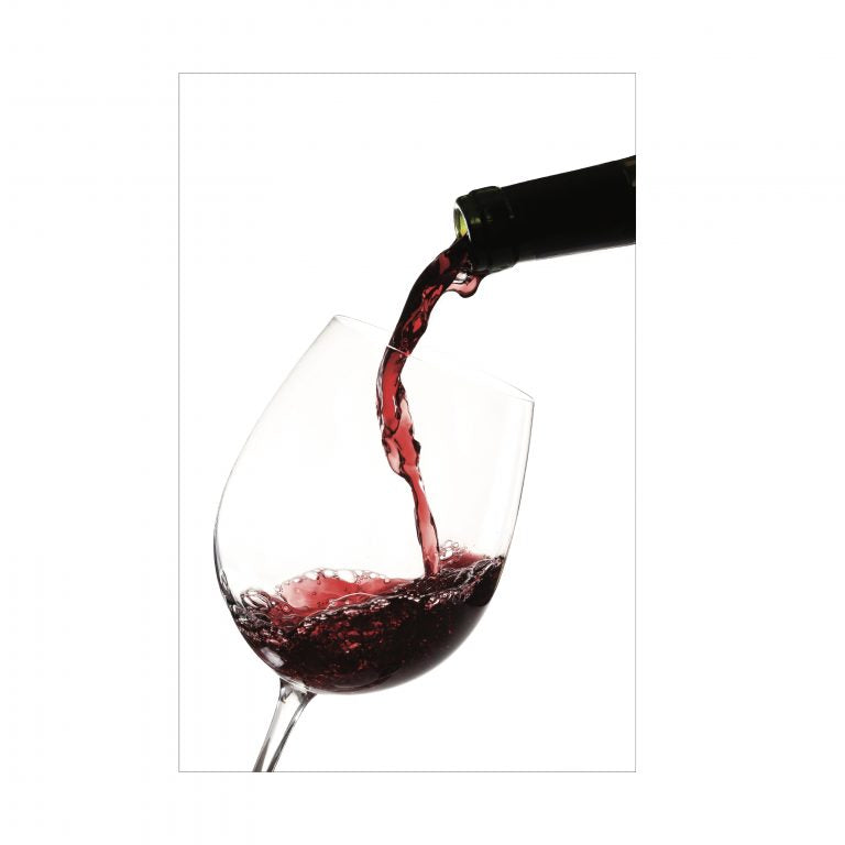 WREN Red Wine Pouring Wall Art Print