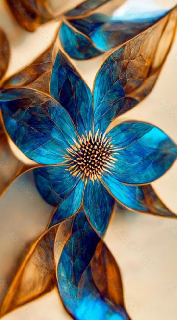 LILAC 3D Flower Modern Wall Art