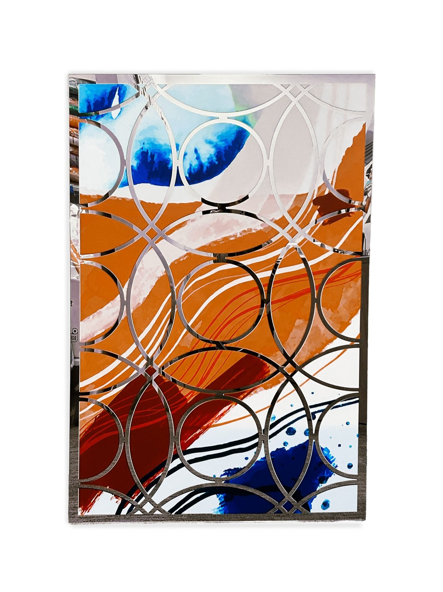 NERO Silver Trinity Design Acrylic Mirror Prints