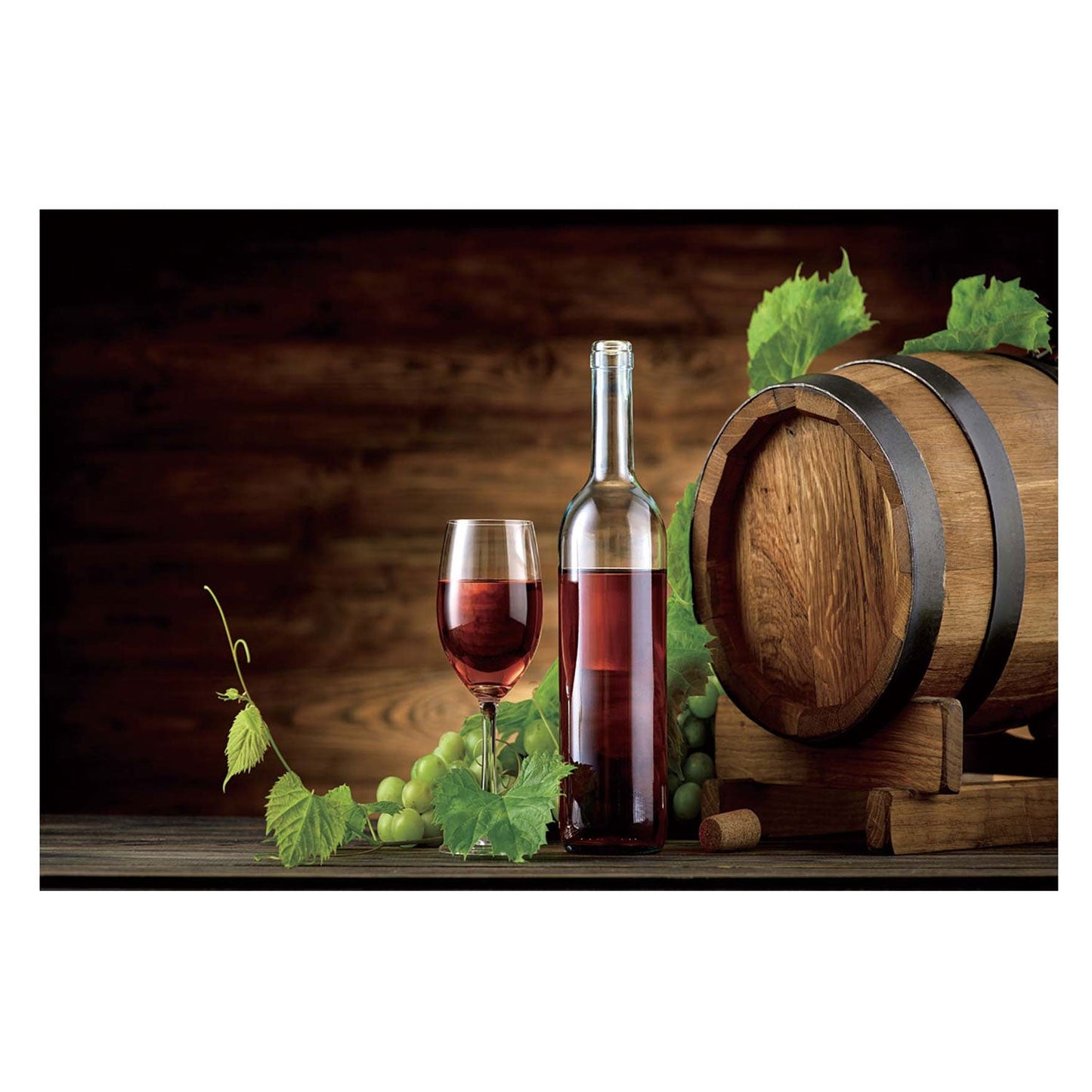 BECK Grape & Wine Wall Art Print