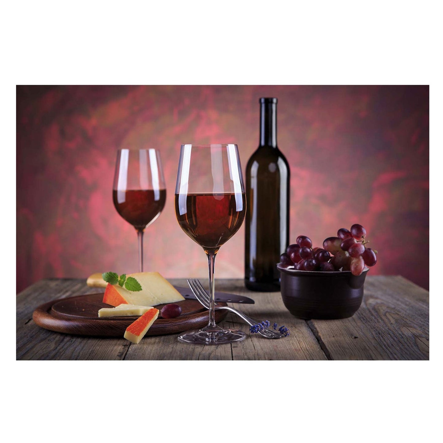 JOSS Wine & Cheese Wall Art Print