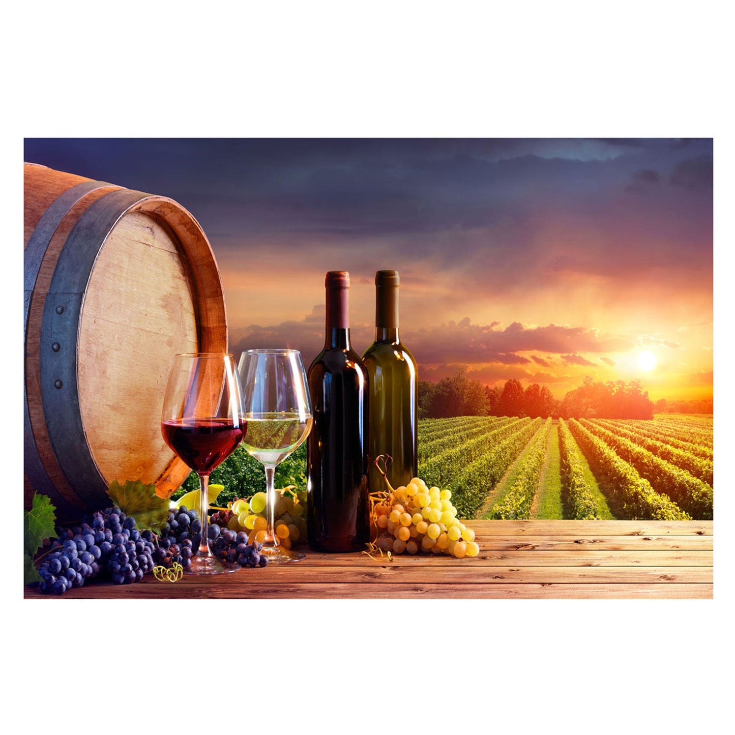 NAPA VALLEY Vineyard Party Wall Art Print