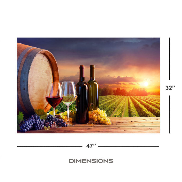 NAPA VALLEY Vineyard Party Wall Art Print