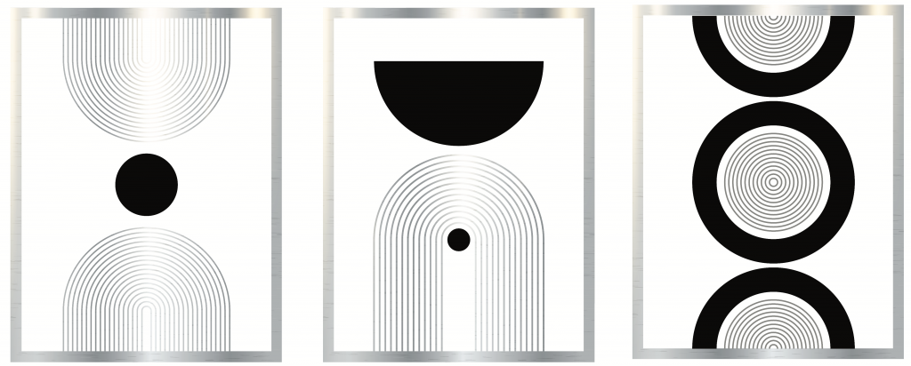 APOLO 3D Modern Design Acrylic Mirror Prints