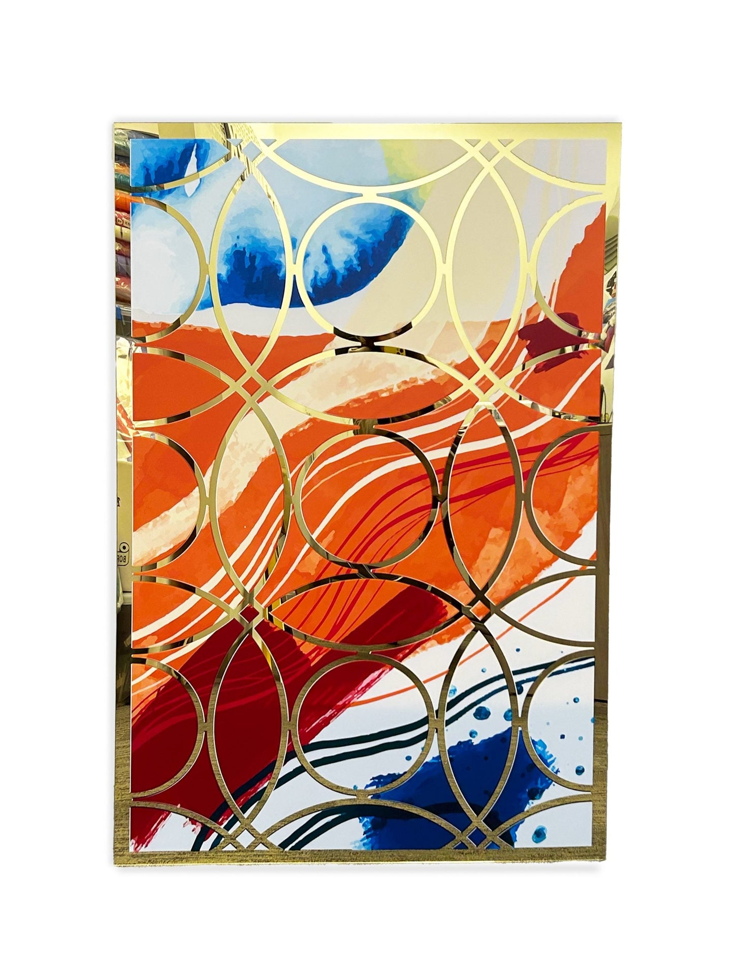 NERO Gold Trinity Design Acrylic Mirror Prints