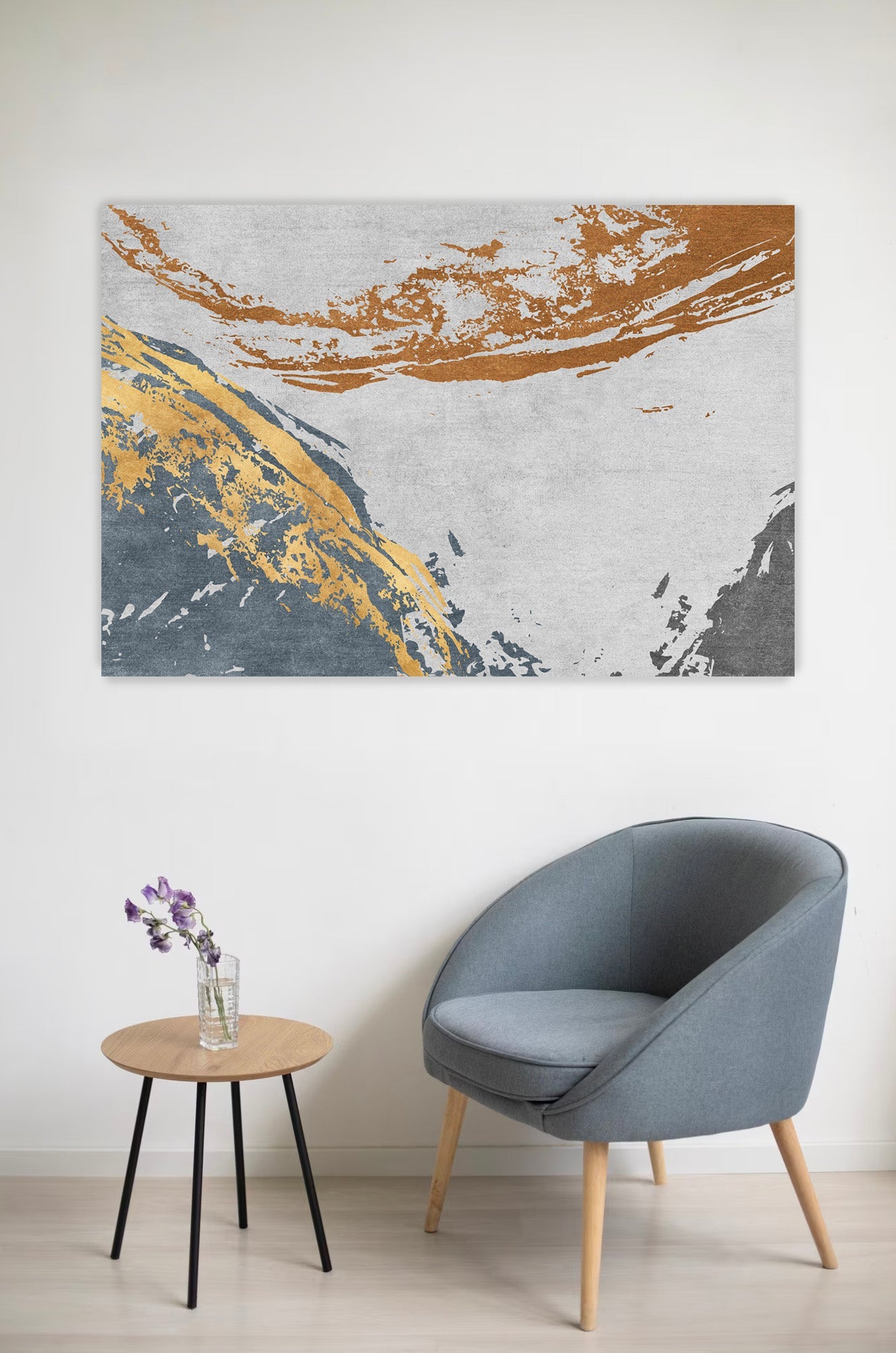 STROKES Abstract Impressions Modern Wall Art