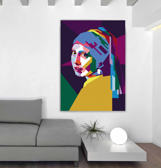 DAME Radiant Girl Pop Art Modern Wall Art