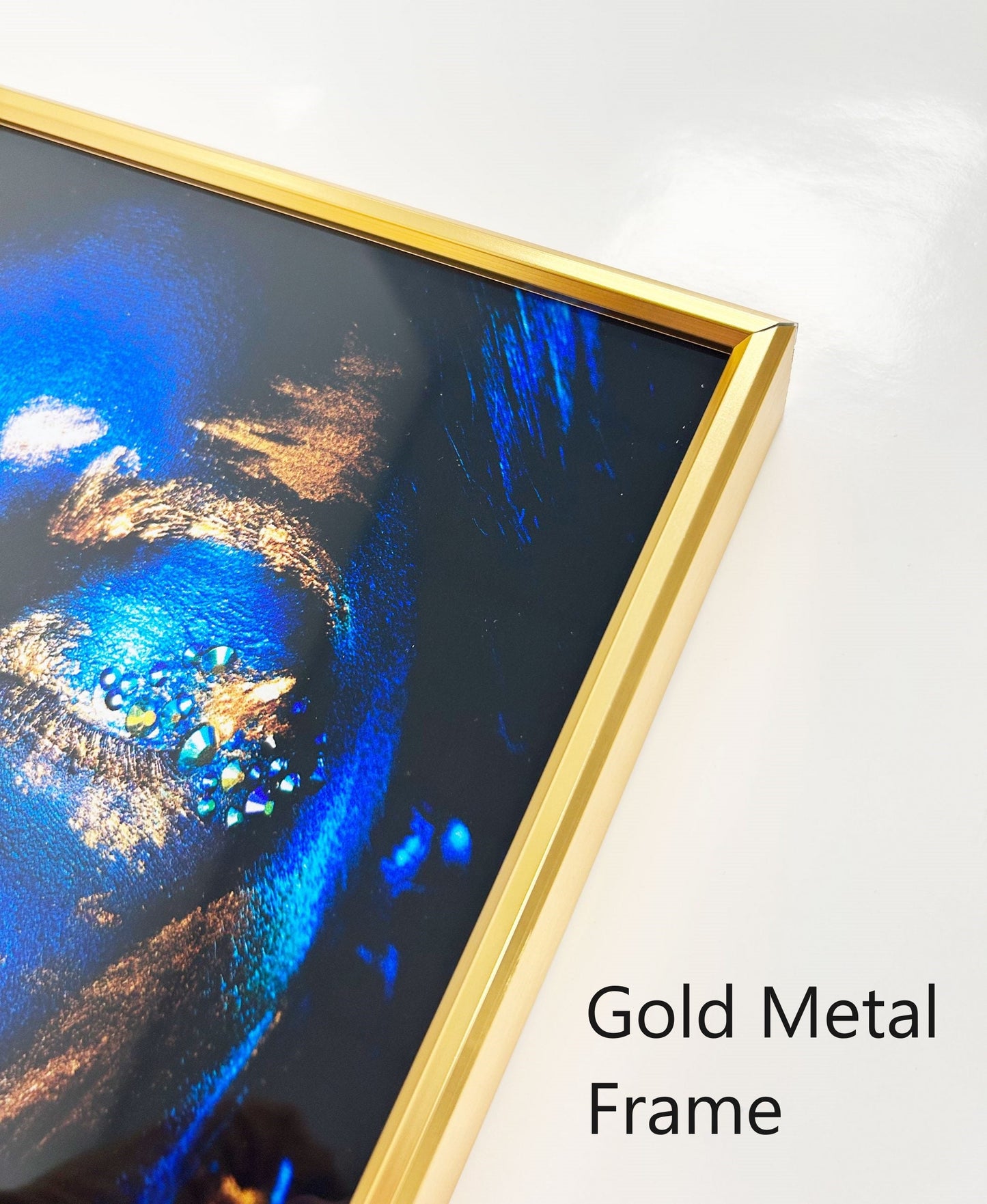 LUXE Golden Goddess Modern Wall Art