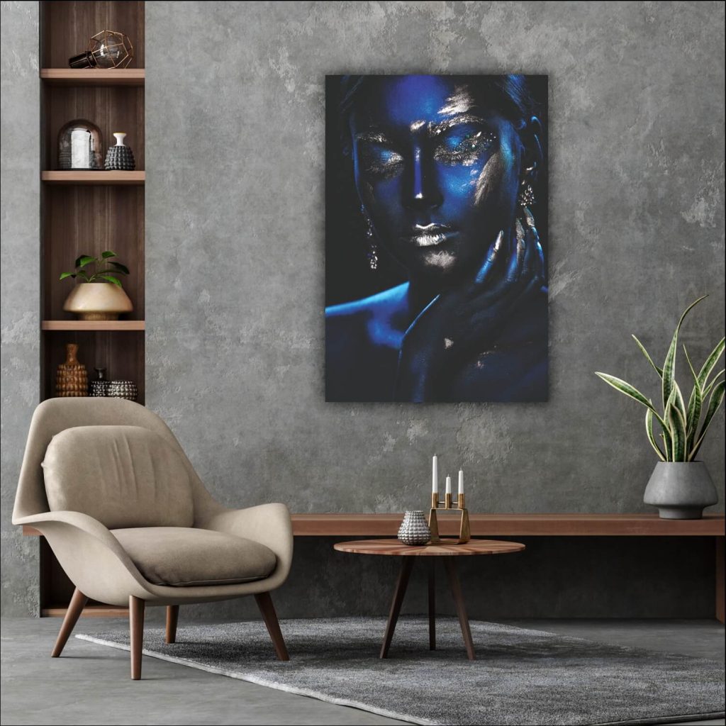 STARLIT Sparkling Beauty Gold or Silver Accents Modern Wall Art
