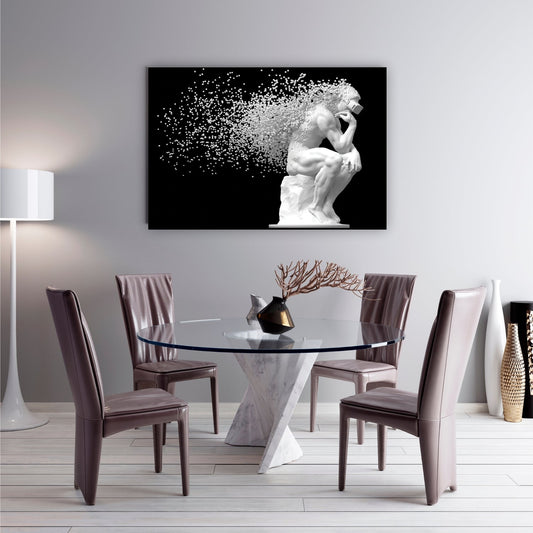 HOMME Thinking Man Modern Wall Art