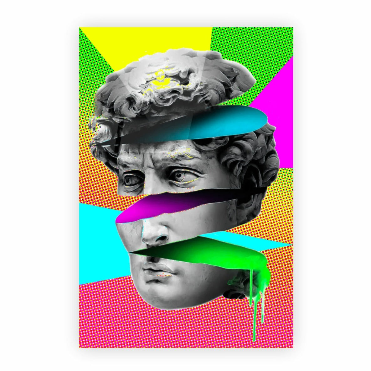 DAVID Sliced Michelangelo Modern Wall Art