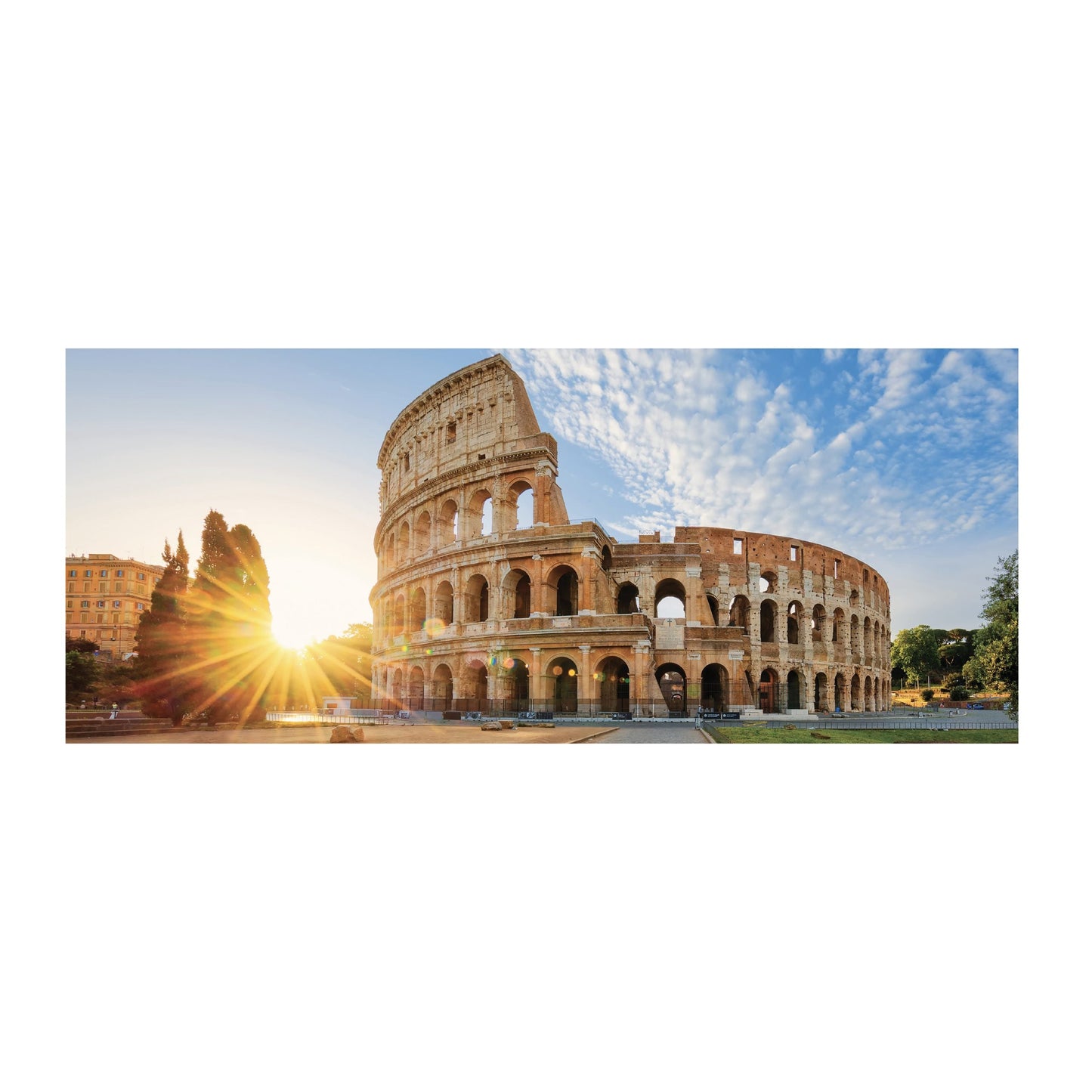 ROME Majestic Colosseum At Sunrise Wall Art Print