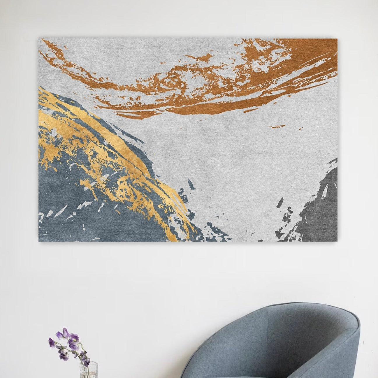 STROKES Abstract Impressions Modern Wall Art