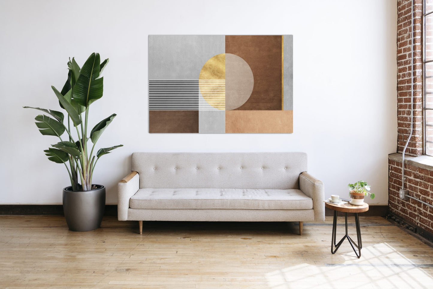 GEOMETRIC Dynamic Digital Abstract Modern Wall Art