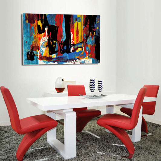 CRUZ Abstract Paint Wall Art Print