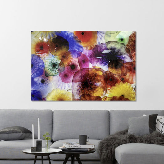 JELLYFISH Glowing in the Dark Wall Art Print