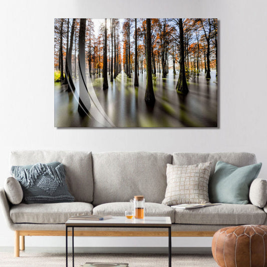 GWEN Forest Trees Wall Art Print