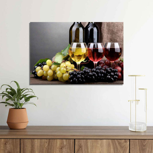 DEGUSTATION Wine Country Elegance Modern Wall Art