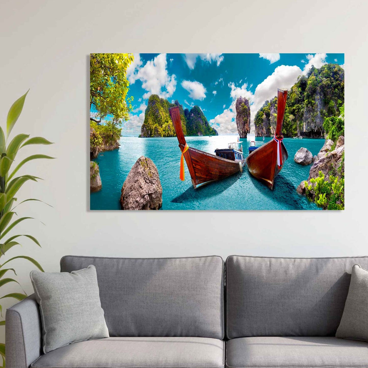 MARINA Phi Phi Sails Modern Wall Art