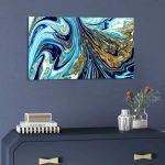 TIDAL Abstract Fusion Modern Wall Art