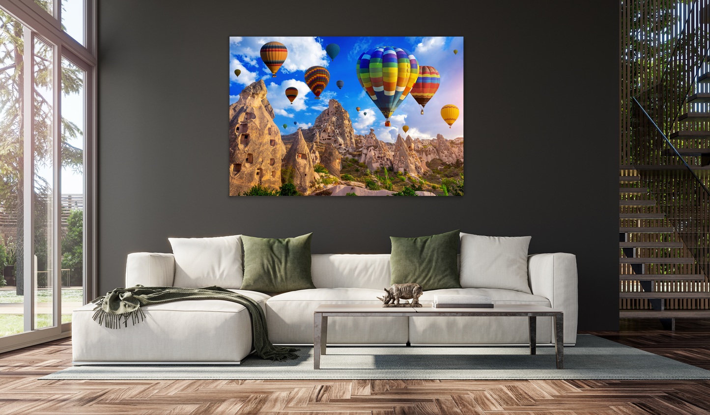 CAPPADOCIA Hot Air Balloon Modern Wall Art