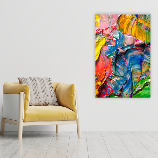 DAZZLING Vivid Color Array Modern Wall Art