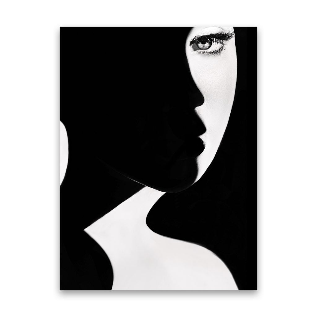 NOIR Glowing Silhouette Modern Wall Art