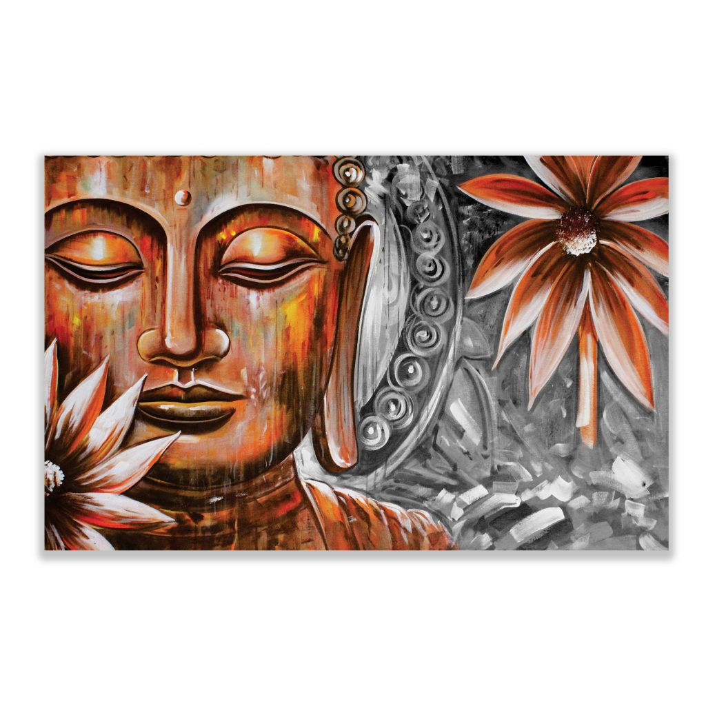 ZEN Serene Buddha Modern Wall Art