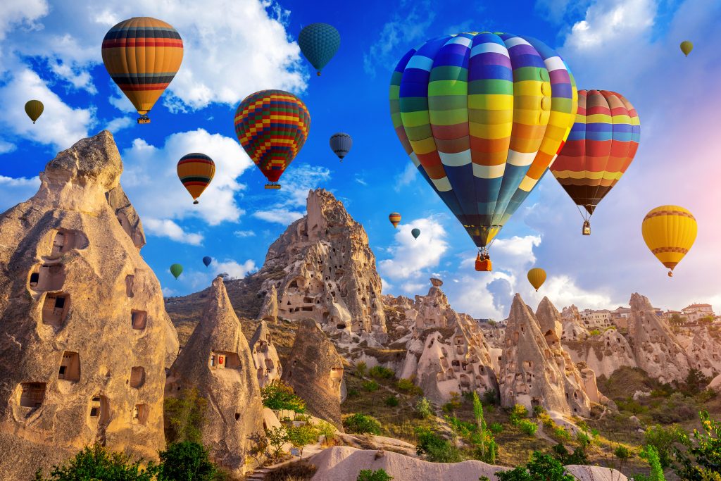 CAPPADOCIA Hot Air Balloon Modern Wall Art